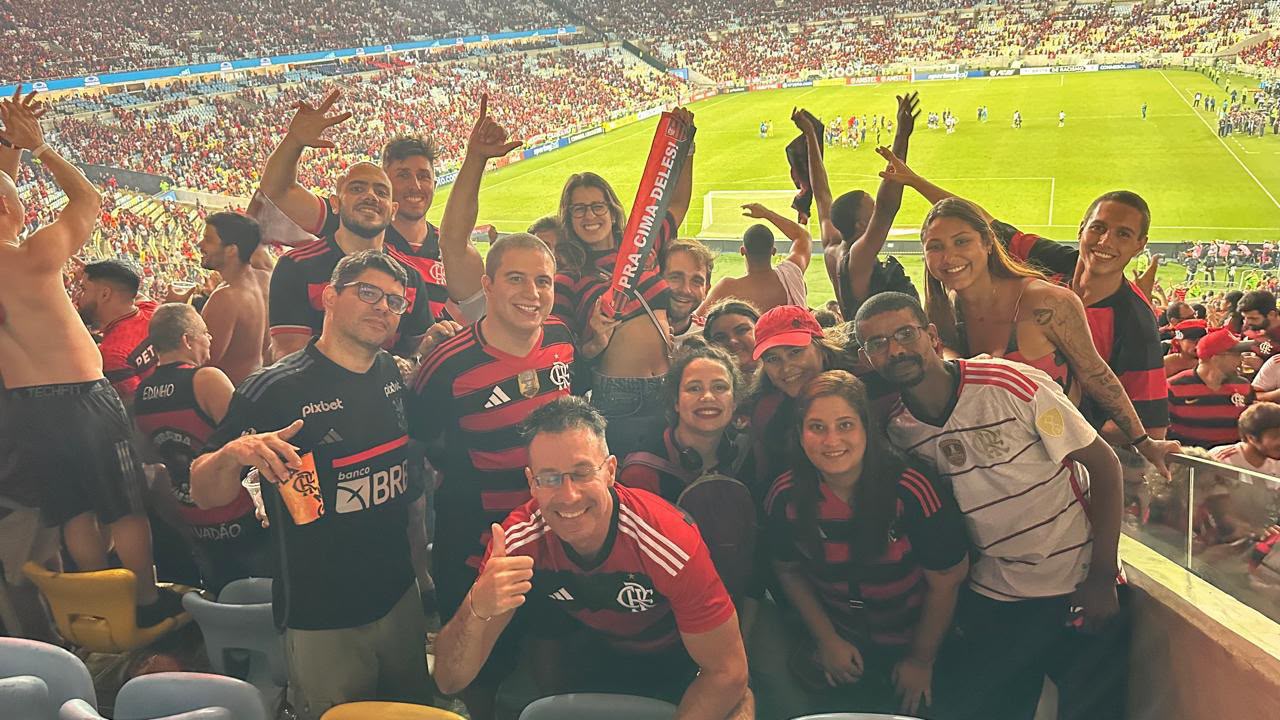 Torcida no Maraca — Jogo do Flamengo